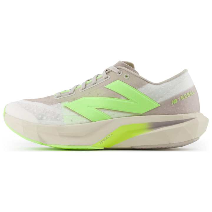 New Balance FuelCell Rebel New Balance v4 'Moonrock Bleached Lime Glo'