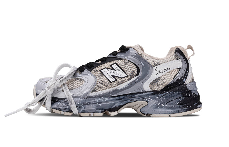 New Balance New Balance NB 530 Mesh, Textile, Artificial Leather Abrasion Resistant Low top Casual City Commuting Running Shoes