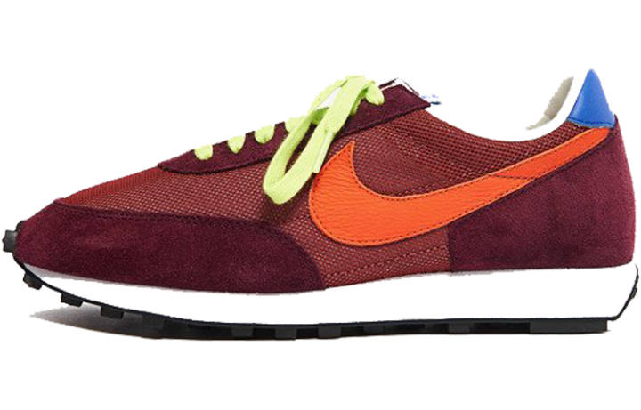 Nike Nike Daybreak Mesh Slip Resistant Slip Resistant Low top Marathon Running Shoes Unisex Brown Red
