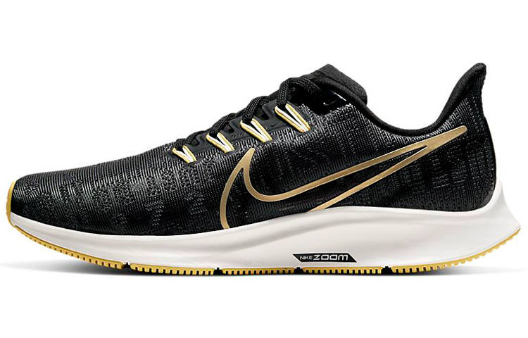 Nike Nike Air Zoom Pegasus 36 Premium 'Black Metallic Gold' Women's