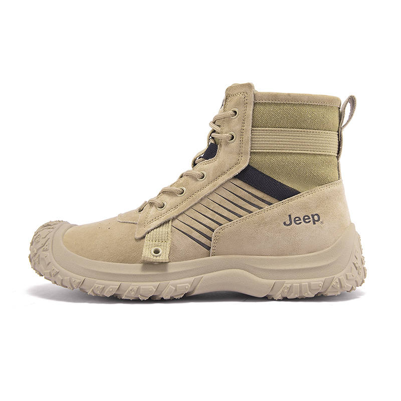 Jeep Crew Outdoor Boots Men's Khaki