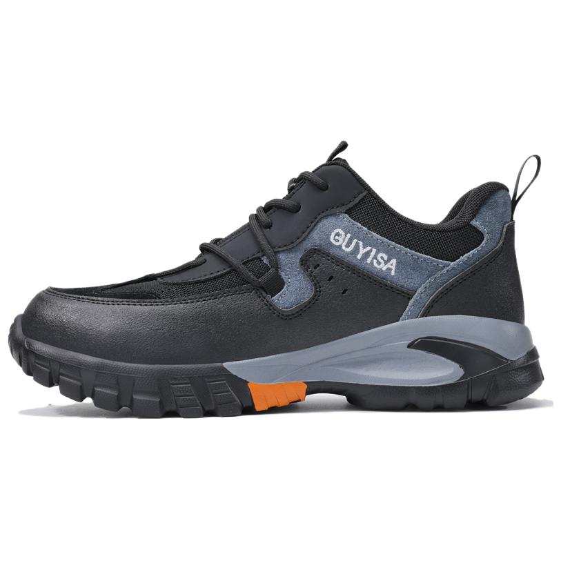 LANOUDUN Comfortable And Trendy Lightweight, Slip Resistant, And Abrasion Resistant Low top Outdoor Shoes Unisex Black