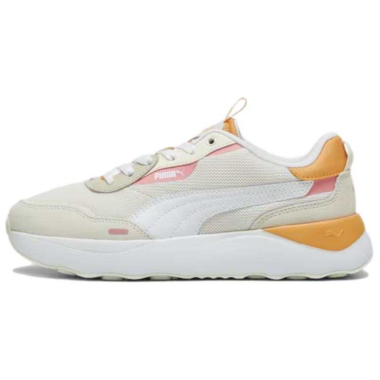 PUMA Slip Resistant Low top Running Shoes Women's Ecru