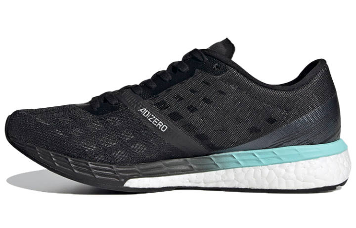 Adidas Adidas Adizero Boston 9 'Black Clear Aqua' Women's