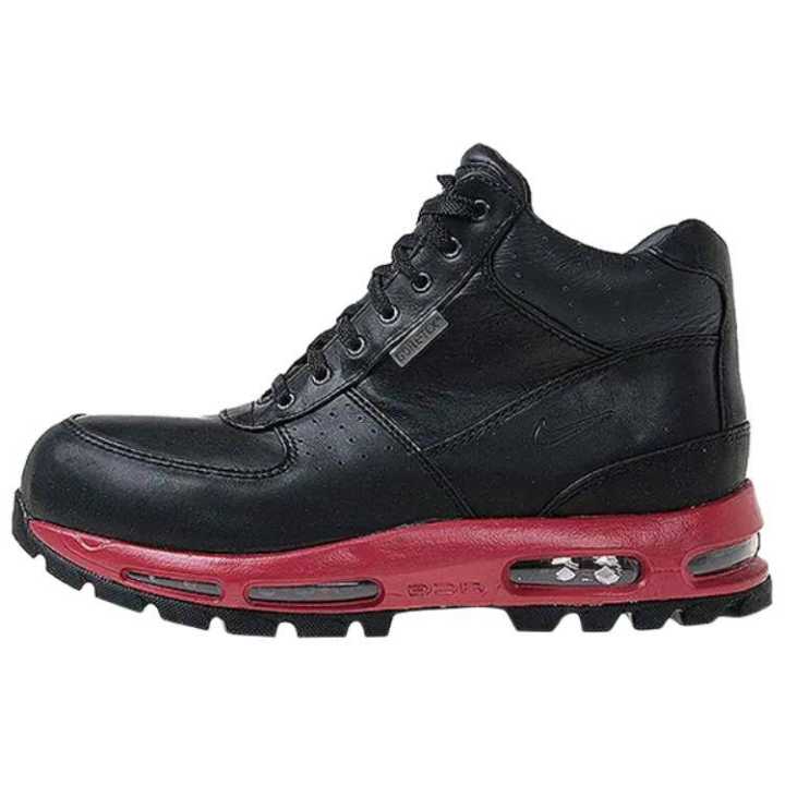 Nike Nike Air Max Goadome Abrasion Resistant Mid top Outdoor Shoes Unisex Black Red