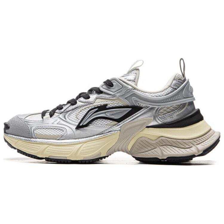 Li-Ning Li Ning Xingji Low top Chunky Sneakers Men's Silver Black