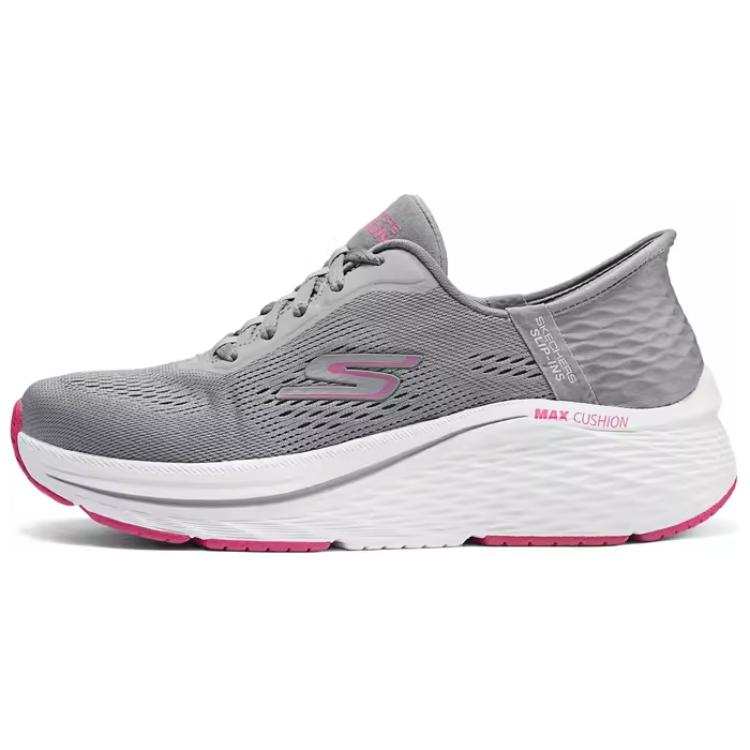 Skechers Women's GO Low top Casual Running Shoes Women's Gray Pink