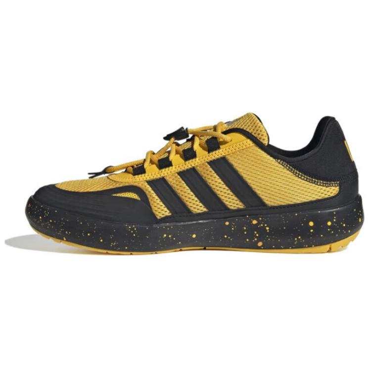 Adidas Adidas ROAMBOAT Abrasion Resistant Breathable Abrasion Resistant Breathable Low top Running Shoes Unisex Black Yellow