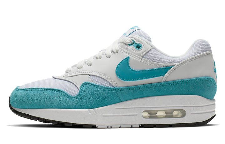 Nike Nike Air Max 1 White Light Blue Fury Women's