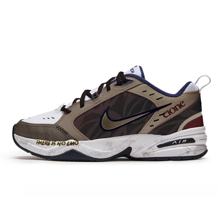 Nike Nike Air Monarch 4 Free Panda, Fall Slip Resistant Abrasion Resistant Slip Resistant Abrasion Resistant Low top