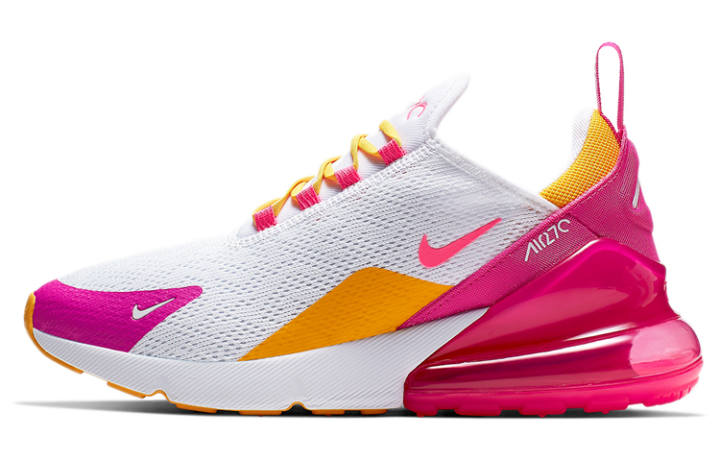 Nike Nike Air Max 270 Fuchsia Gold Women's