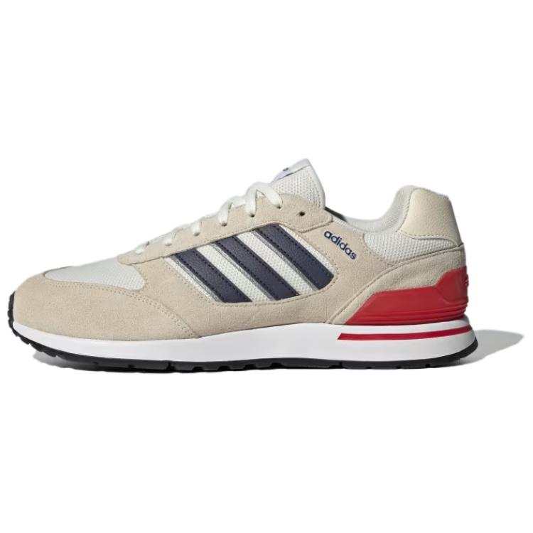 Adidas Adidas Slip Resistant Abrasion Resistant Slip Resistant Abrasion Resistant Low top Casual Running Shoes Men's Ecru