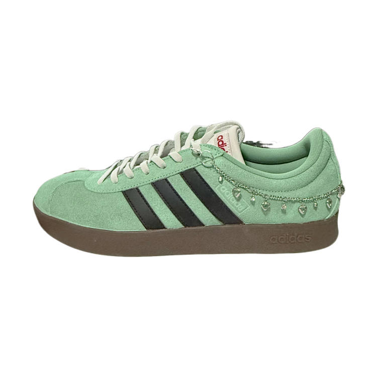 Adidas Adidas VL COURT 2.0 Cushioning, Wear Resistant Low top Skateboard Shoes Unisex Black Green