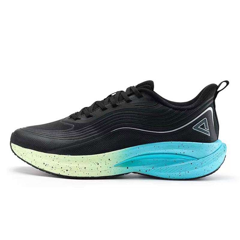 PEAK Slip Resistant Abrasion Resistant Slip Resistant Abrasion Resistant Low top Casual Running Shoes Men's Black