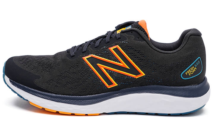 New Balance New Balance Fresh Foam 680 V7 'Black Orange Blue'