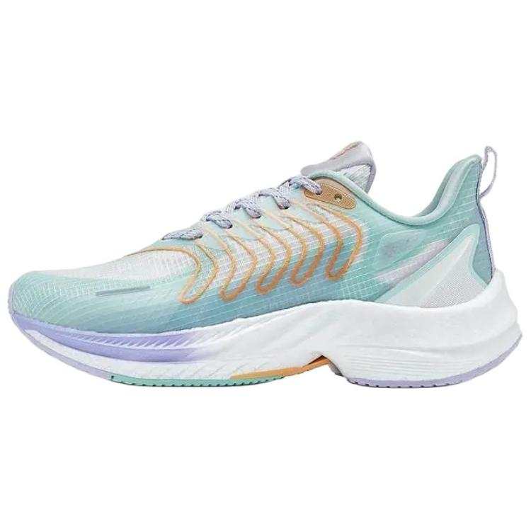 XTEP Speeding 3.0 Comfortable Cushioning Breathable Lightweight Low top Running Shoes Women's Green White