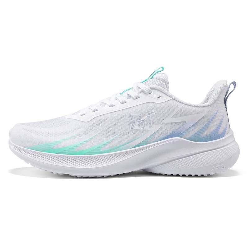 361° Breathable And Lightweight Low top City Commuting Running Shoes Men's White