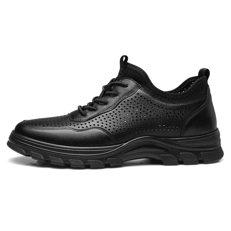 QIANGREN 3515 Men's Casual Shoes Men's Black