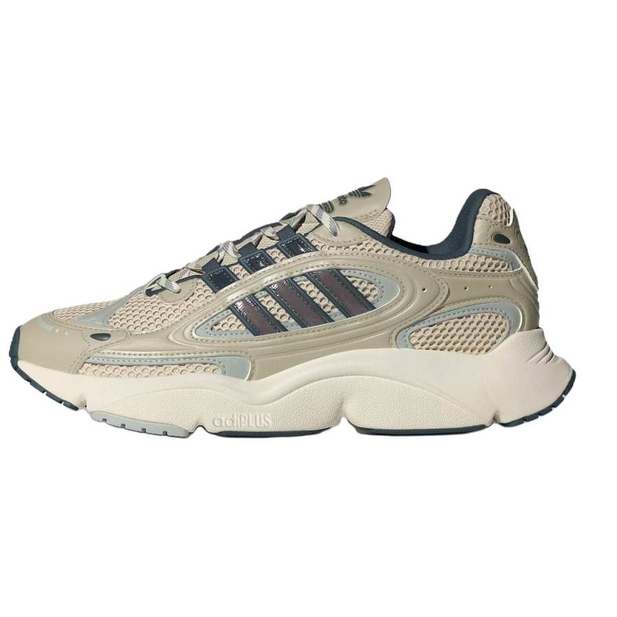 Adidas Originals Ozmillen Fabric Low top Running Shoes Unisex Gray Blue Brown