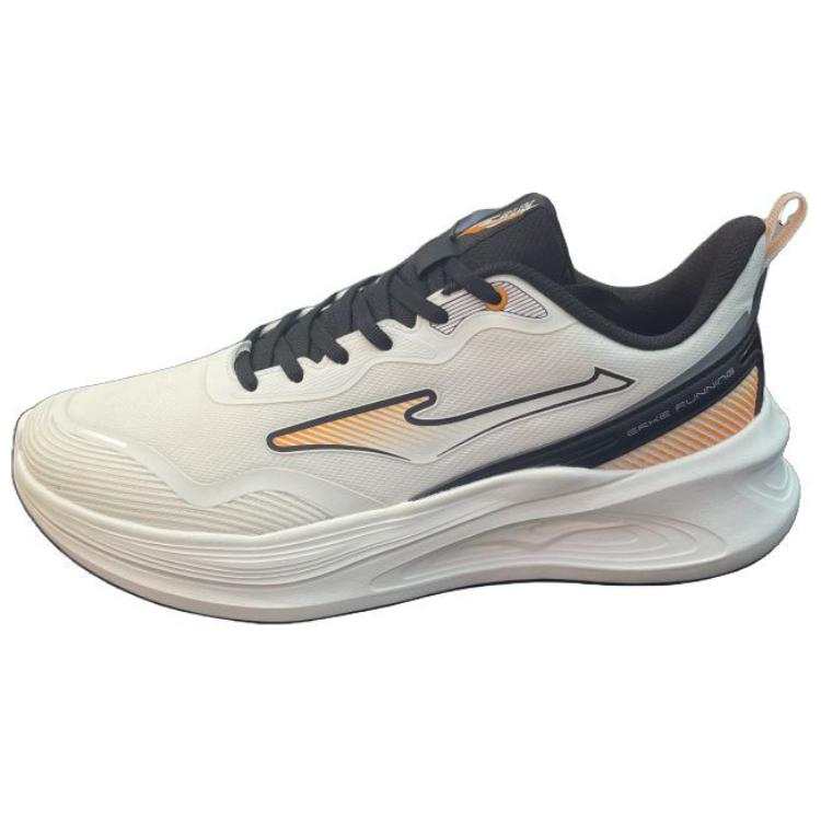Erke Cushioning Lightweight Cushioning Lightweight Low top Running Shoes Men's White Black