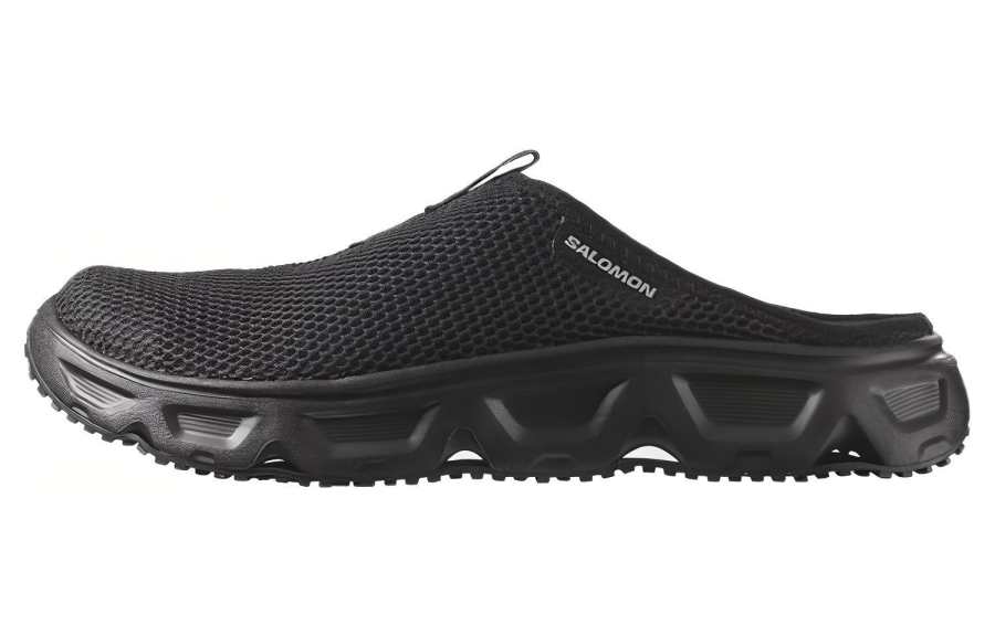 SALOMON Reelax Slide 6.0 Closed Toe Slippers Men's Black