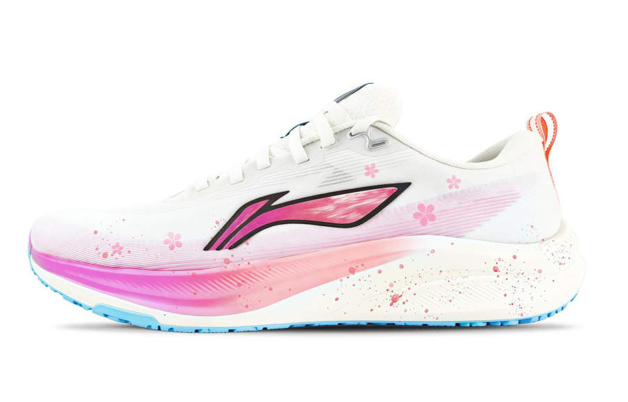 Li-Ning Li Ning Red Hare 8 Running Shoes Men's Low Top Cherry Blossom