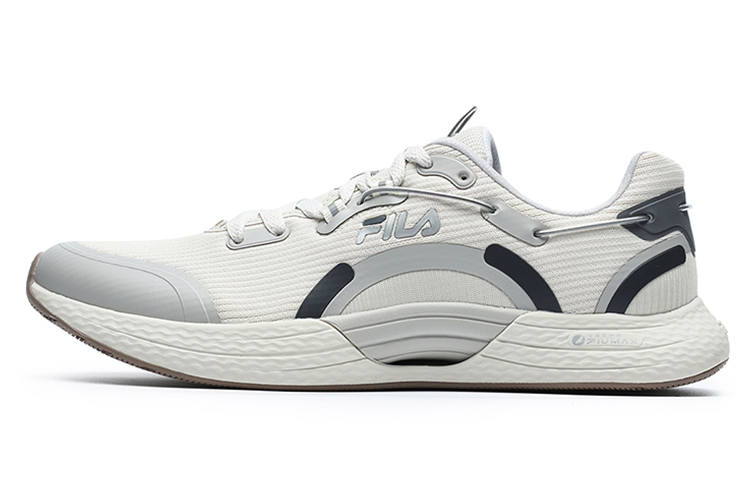FILA XFT Textile, TPU Low top Casual Running Shoes Men's Bright Gray