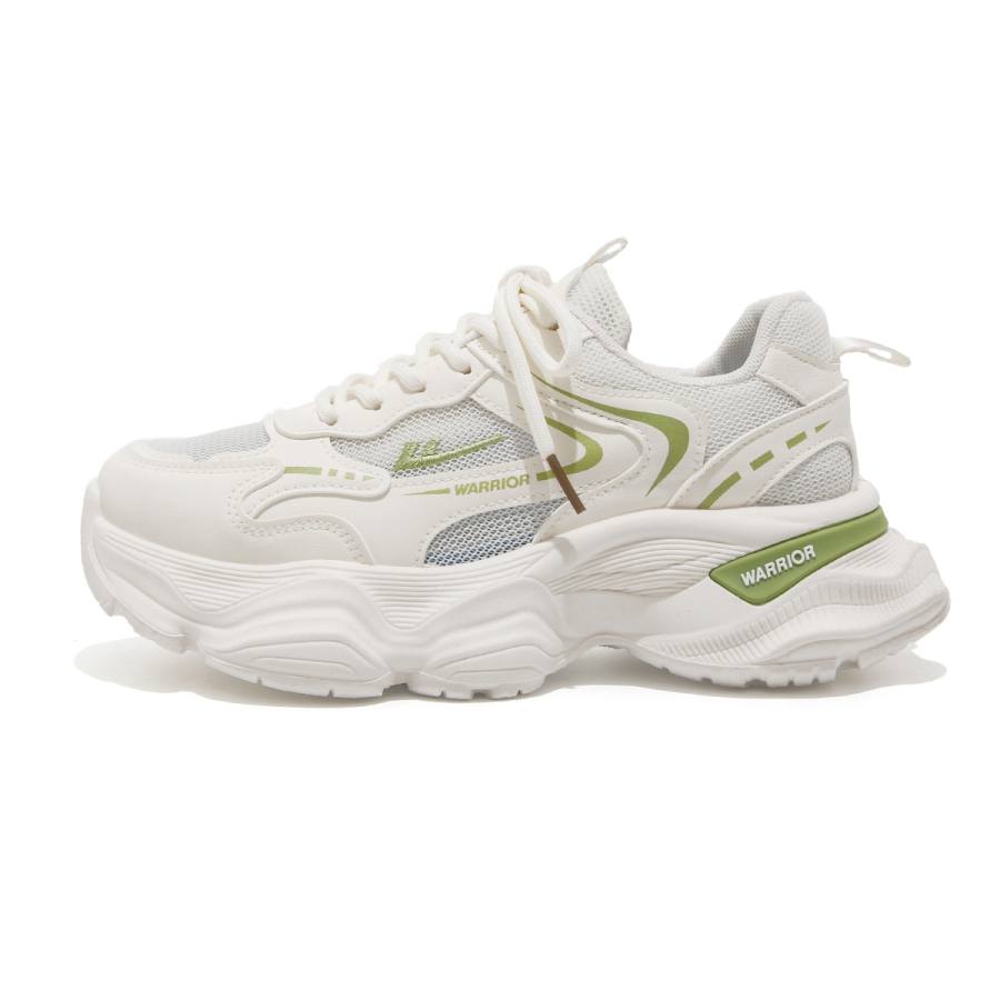 Warrior Fleece Lined Thermal, Classic And Versatile Abrasion Resistant, Breathable, Lightweight Low top Chunky Sneakers