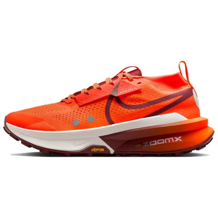 Nike Nike Zegama 2 Abrasion Resistant Low top Casual Running Shoes Men's Red