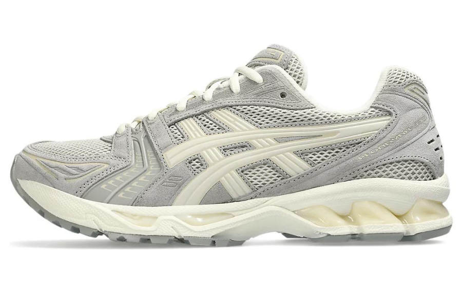 ASICS Gel Kayano 14 Cushioning Abrasion Resistant Low top Casual Running Shoes Unisex Gray