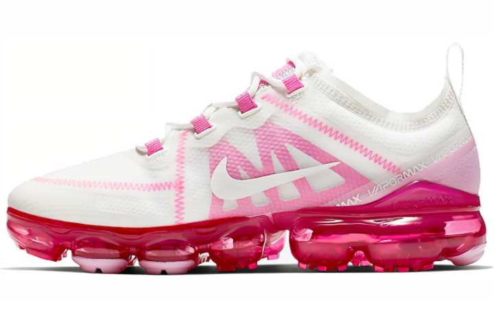Nike Nike Air VaporMax 2019 Summit White Pink Rise Women's