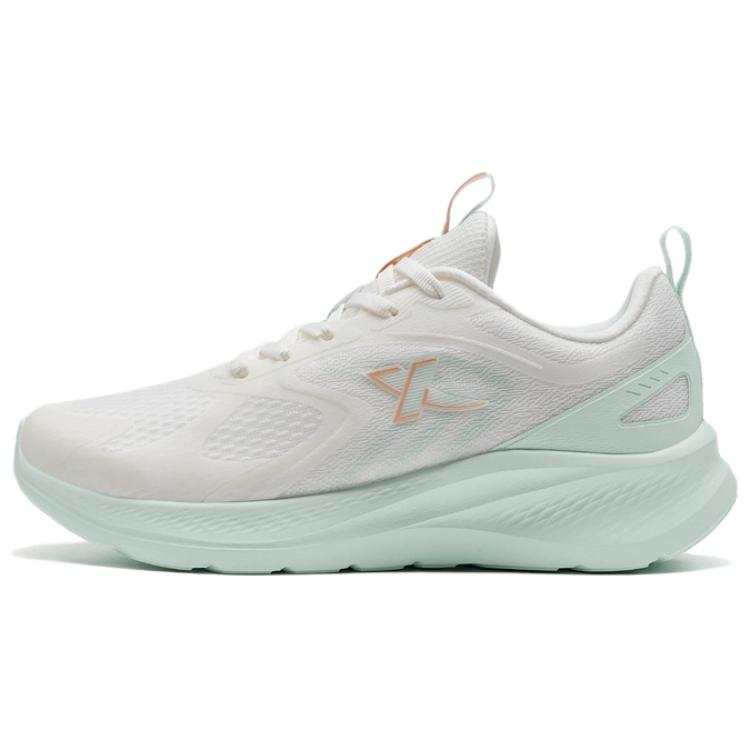 XTEP Abrasion Resistant Low top Running Shoes Women's White Green