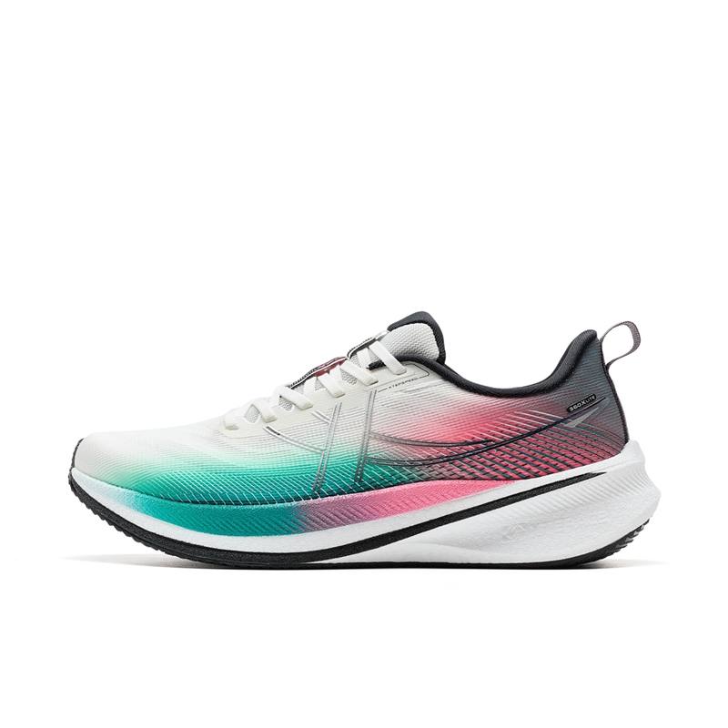 XTEP 360X 2.0 LITE Running Shoes Men's Low Top Sail White/Digital Pink/Nighttime Green