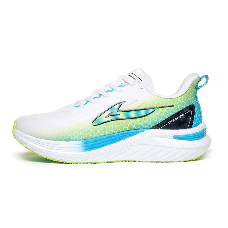 TREEPERI TREEPERI Running Shoes Unisex Low Top Cyan, Orange