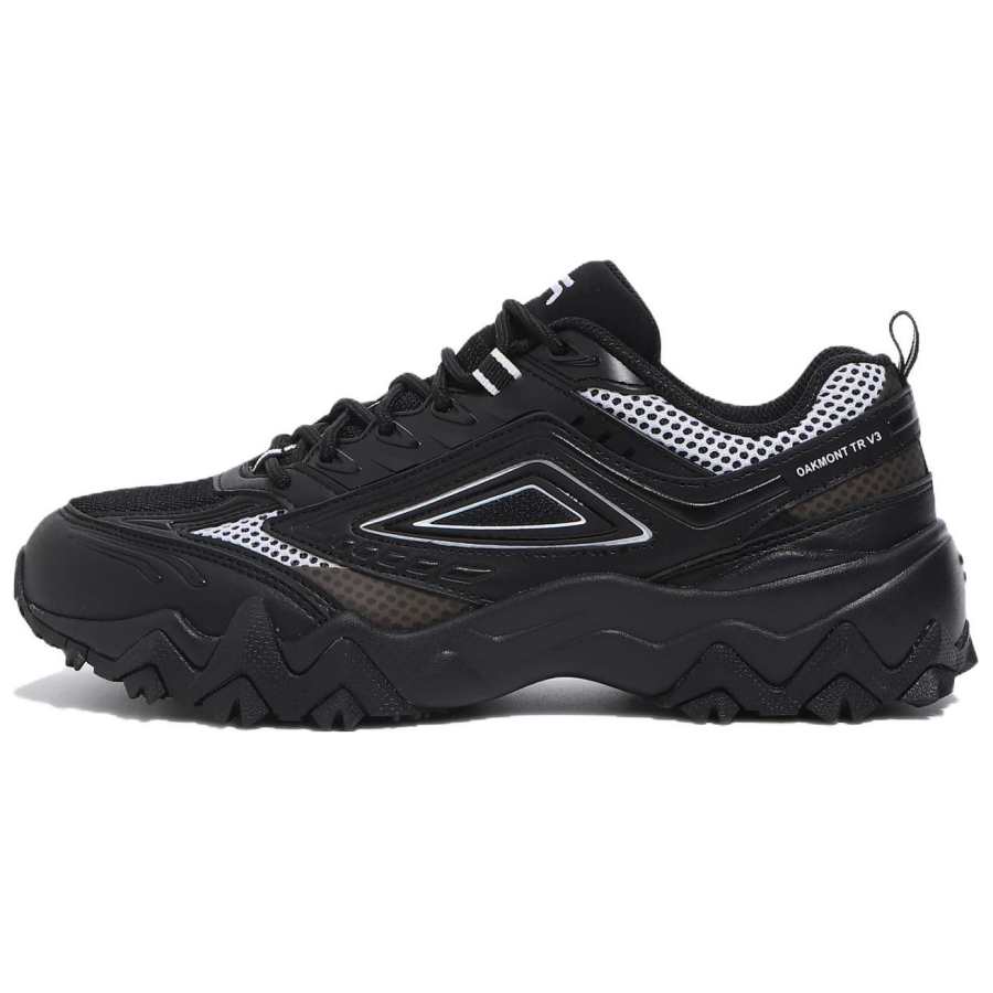 FILA Taurus V3 Comfortable Low top Running Shoes Unisex Black