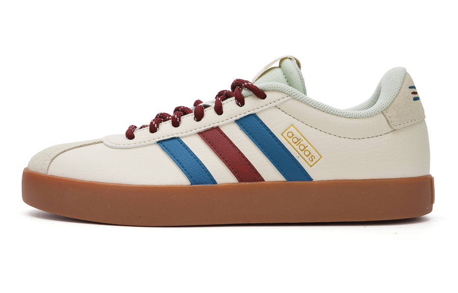 Adidas Adidas VL COURT 3.0 Slip Resistant Abrasion Resistant Low top Casual Shoes Women's Beige