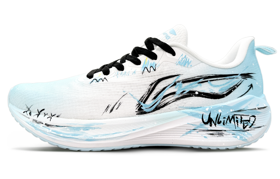 Li-Ning Li Ning Wuyue Cushioning Slip Resistant Abrasion Resistant Cushioning Slip Resistant Abrasion Resistant Low top Casual