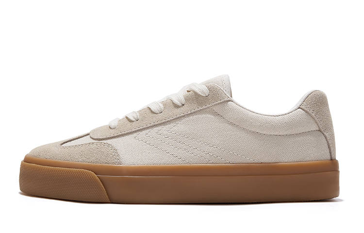 FEIYUE Vintage Casual German Army Trainers Slip-Resistant Abrasion-Resistant Low-top Skateboard Shoes Unisex