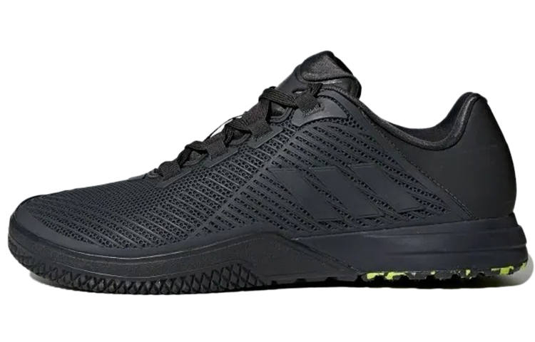 Adidas Adidas Crazypower Tr Cushioning, Wear Resistant Low top Running Shoes Men's Black Green