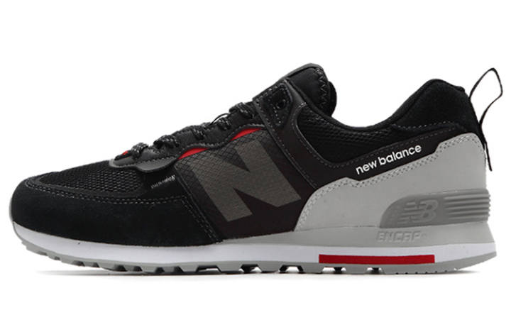 New Balance New Balance 574 Shoes Black/Grey/Red