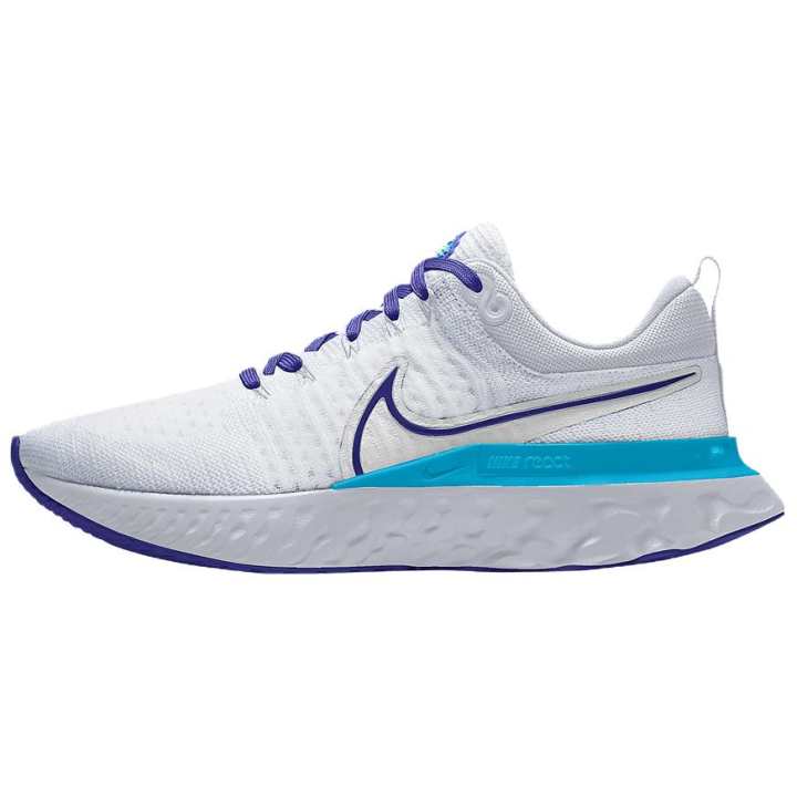 Nike Nike React Infinity Run Flyknit 2 Slip Resistant Abrasion Resistant Low top Running Shoes Men's White
