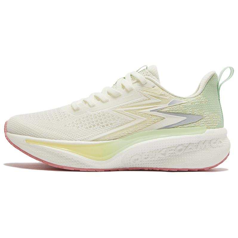 361° Gale Ⅵ Slip Resistant Abrasion Resistant Low top Casual Running Shoes Women's White Green
