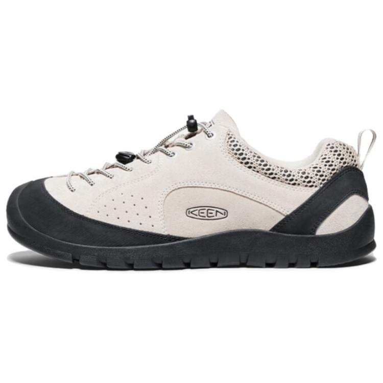 Keen JASPER ROCKS SP Leather, Textile Abrasion Resistant Breathable Low top Outdoor Shoes Men's Beige Black