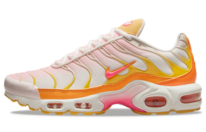 Nike Nike Air Max Plus White Orange Pink Women's