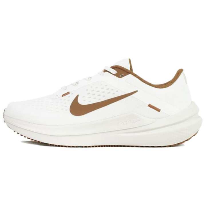 Nike Nike Air Winflo 10 Fabric Cushioning, Wear Resistant Low top Casual Running Shoes Men's White