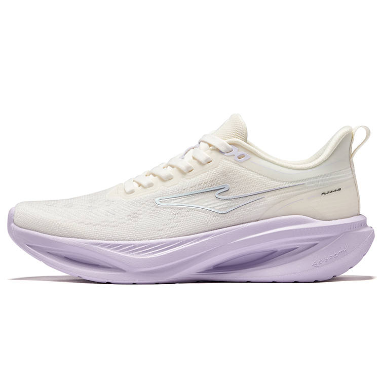 Erke Cushioning Rebound Low top City Commuting Running Shoes Women's Microcrystal White