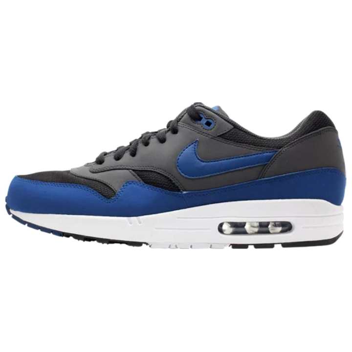 Nike Nike Air Max 1 Low top Casual Running Shoes Men's Gray Blue