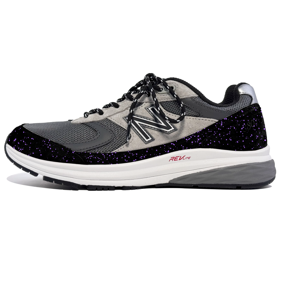 New Balance New Balance 880 Collection Cushioning, Wear Resistant Low top Running Shoes Men's Black Purple