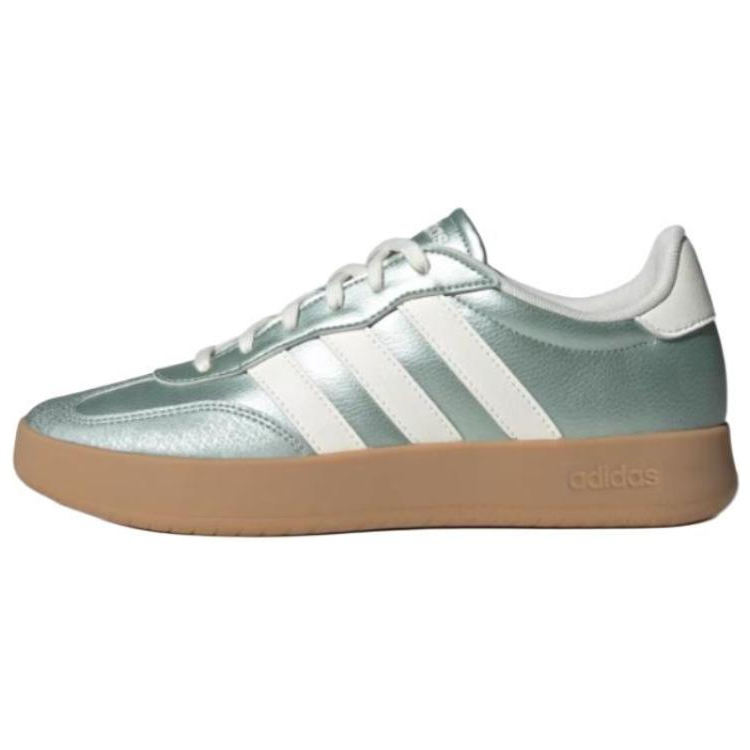 Adidas Adidas BARREDA Slip Resistant Abrasion Resistant Low top Skateboard Shoes Unisex Green
