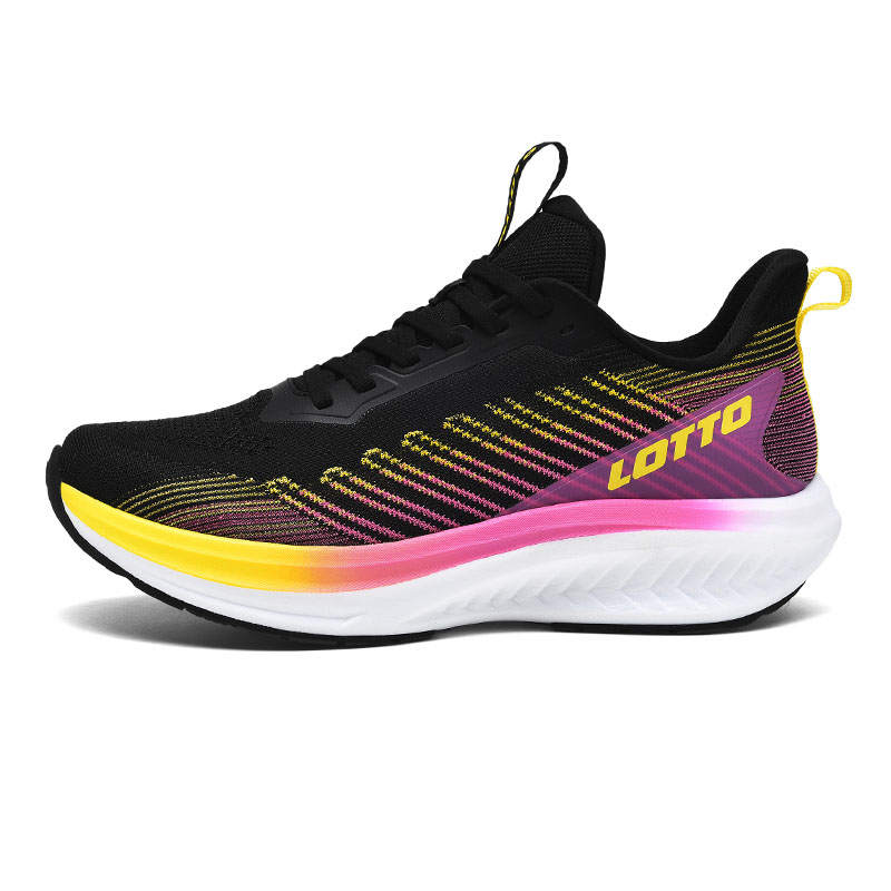LOTTO Slip Resistant Abrasion Resistant Running Shoes Men's Black